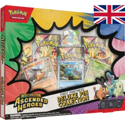 Pokemon TCG : Mega Evolution – Ascended Heroes Deluxe Pin Collection First Partn - Image 1