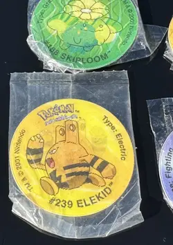 7 Sealed Vintage Pokemon Tazos Bundle 2001 Walkers Snacks Tazo - Image 2