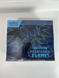Pokemon Phantasmal Flames ETB English Factory Sealed Box Free Shipping US Seller - Image 1