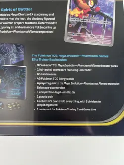 Pokemon Phantasmal Flames ETB English Factory Sealed Box Free Shipping US Seller - Image 3