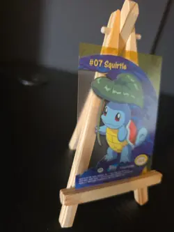 2000 TOPPS Pokemon #07 Squirtle PC4 TV Animation CLEAR ACETATE Card - Image 5