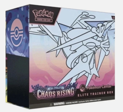 Presale Chaos Rising Pokemon Center ETB Elite Trainer Box Pokemon PRESALE - Image 1