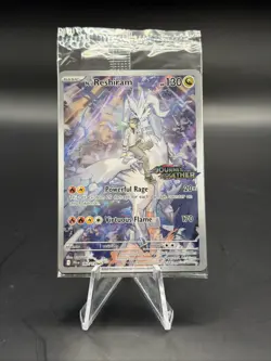 Pokemon N's Reshiram 167/159 Sv09 Illustration Rare Full Art Holo D Sealed - Image 1