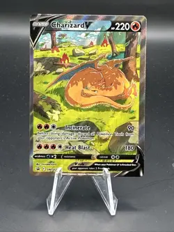 Pokemon TCG Charizard V SWSH260 Sword & Shield Promo Full Art Holo English - Image 1