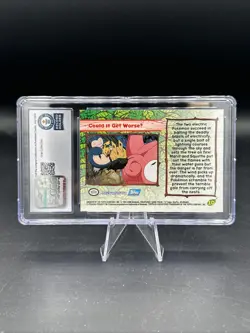 Topps Pokemon Could It Get Worse Blue Label CGC Guinness World Record 1/1 - Image 2