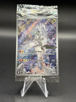 Pokemon N's Reshiram 167/159 Sv09 Illustration Rare Full Art Holo A Sealed - Image 1