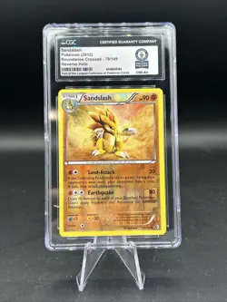 Pokemon TCG Sandslash 79/149 CGC Guinness World Record 1/1 - Image 1