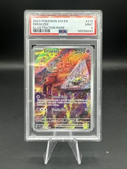 2023 Pokemon SVI EN Drowzee Illustration Rare PSA 9 - Image 1