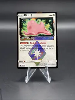 Pokemon TCG Ditto Prism Star 154/214 Prism Lost Thunder English C - Image 1