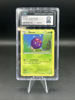 Pokemon TCG Venonat German 1/119 CGC Guinness World Record 1/1 - Image 1