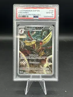 2024 Pokemon SVP EN Kingambit SFA Illustration Coll PSA 10 - Image 1