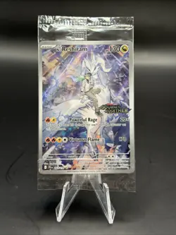 Pokemon N's Reshiram 167/159 Sv09 Illustration Rare Full Art Holo C Sealed - Image 1