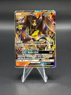 Pokemon TCG Zygarde GX Sm-Forbidden Light Ultra Rare Full Art Holo 73/131 C - Image 1