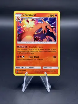 2018 Pokemon Sun & Moon Dragon Majesty Holo Charizard 3/70 D - Image 1