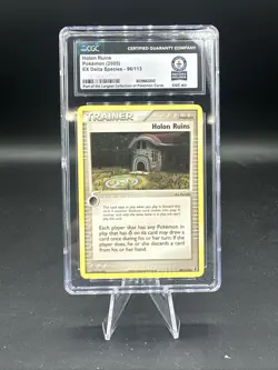 Pokemon TCG Holon Ruins 96/113 CGC Guinness World Record 1/1 - Image 1