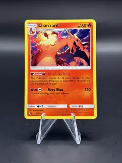 2018 Pokemon Sun & Moon Dragon Majesty Holo Charizard 3/70 B - Image 1