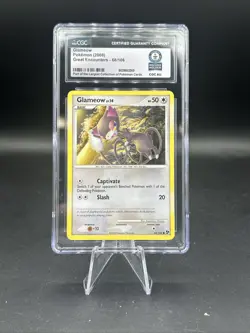Pokemon TCG Glameow 68/106 CGC Guinness World Record 1/1 - Image 1