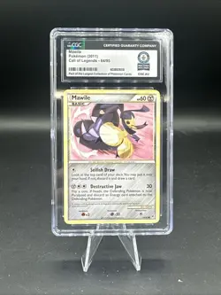 Pokemon TCG Mawile 64/95 Call Of Legends CGC Guinness World Record 1/1 - Image 1