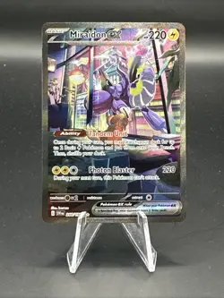 Pokemon TCG Miraidon EX Scarlet & Violet 244/198 Special Illustration Rare - Image 1