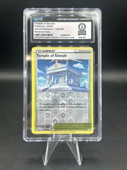 Pokemon TCG Temple Of Sinnoh 155/189 CGC Guinness World Record 1/1 - Image 1