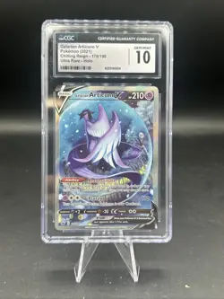 2021 Pokemon Chilling Reign Galarian Articuno V Ultra Rare Holo CGC 10 - Image 1