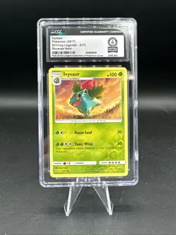 Pokemon TCG Ivysaur 2/73 Reverse Holo CGC Guinness World Record 1/1 - Image 1