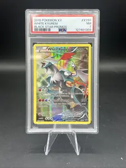 2015 Pokemon XY White Kyurem Black Star Promos PSA 7 - Image 1