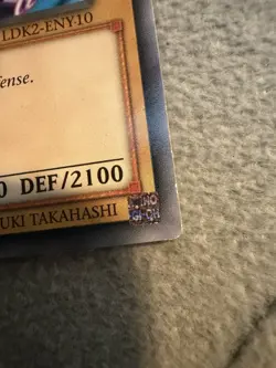 Dark Magician LDK2-ENY10 Common - Original Art - LP/NM - Image 5