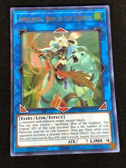 Yugioh Apollousa Bow of the Goddess MP20-EN126 1st ULTRA (NM) - Image 1