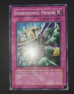 Yugioh Dimensional Prison SDMM-EN032 1st Edition Common LP - Image 1