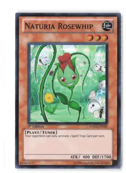 Yugioh Naturia Rosewhip HA02-EN041 Hidden Arsenal 2 MP 1st Edition - Image 1