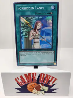 YuGiOh Forbidden Lance STOR-EN061 1st Edition Super Rare NM - Image 1