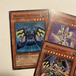 Yugioh - Machina Force SDMM-EN009 + Soldier Defender Sniper 1st Edition SET - Image 3
