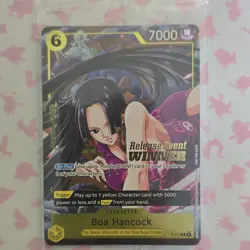 Bandai One Piece CCG Boa Hancock P-115 Release Event Winner Special 7000 - Image 1