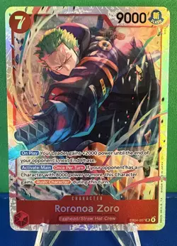 Roronoa Zoro SR - (EB04-007) - One Piece Adventure on Kami’s Island - Near Mint - Image 1