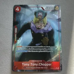 Namco Tony Tony.Chopper OP10-011 Alternate Art Foil Rare 4000 Power One Piece - Image 1
