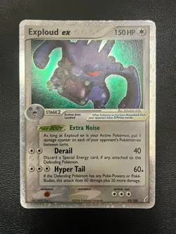 2006 Exploud ex Rare Holo Pokemon Card Crystal Guardians 92/100 Lightly Played - Image 2