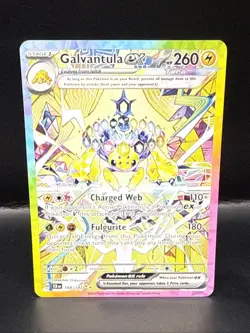 Pokemon TCG Galvantula ex 168/142 Stellar Crown SIR Holo Near Mint NM Special - Image 3