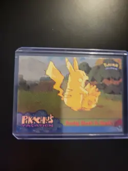 Pokemon TCG Racing Cheek to Cheek Pokemon Topps Pikachu's Vacation 48 - Image 1