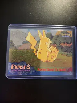 Pokemon TCG Racing Cheek to Cheek Pokemon Topps Pikachu's Vacation 48 - Image 4