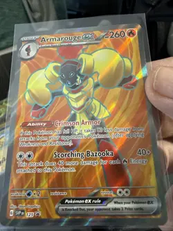 Armarouge ex 125 Full Art Black Star Promo SVP 125 Pokemon TCG NM/MINT T303 - Image 1
