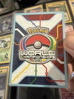 NM Mewtwo EX 2014 Michikazu Tsuda World Championship 54/113 Pokemon card #2 T79 - Image 2