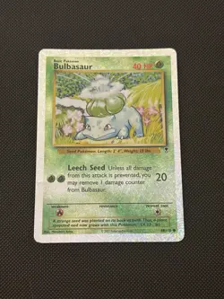 Bulbasaur Legendary Collection Reverse Holo Card 68/110 - Image 1