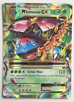 Pokemon TCG XY Evolutions M Venusaur EX Holo Card 2/108 NM - Image 1