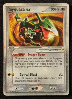 Rayquaza EX - Deoxys - Holo - #102/107 - Vintage Pokemon Card 2005 WOTC - Image 1