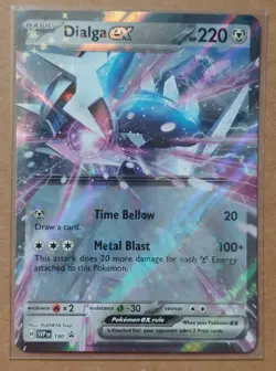 Dialga ex 180 Promo Pokemon Card NM Pack Fresh - Image 1
