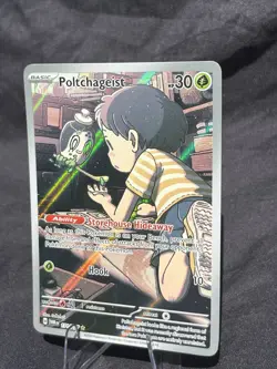 Poltchageist 171/167 Illustration Rare IR Twilight Masquerade Pokemon Card NM/M - Image 2