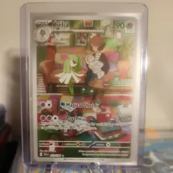 Pokemon TCG Kirlia Full Art Holo Illustration Card 212/198 Near Mint! - Image 2