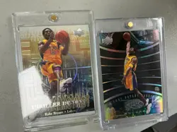 Lot of (2) Kobe Bryant Cards Powerful Stuff + Thriller Instinct - Image 1