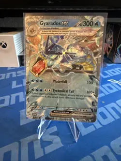 Gyarados ex 045/198 SV01: Scarlet & Violet Base Set Double Rare Ex Card - Image 1